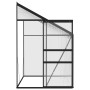 Anthracite grey aluminum greenhouse 3.8 m³ by vidaXL, Greenhouses - Ref: Foro24-49311, Price: 305,23 €, Discount: %