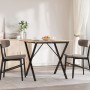 Dining table legs X-shaped structure cast iron 70x70x73cm by vidaXL, Table legs - Ref: Foro24-357908, Price: 50,47 €, Discoun...