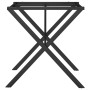 Dining table legs X-shaped structure cast iron 70x70x73cm by vidaXL, Table legs - Ref: Foro24-357908, Price: 50,47 €, Discoun...