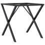 Dining table legs X-shaped structure cast iron 70x70x73cm by vidaXL, Table legs - Ref: Foro24-357908, Price: 50,47 €, Discoun...