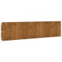 Bordes de césped acero corten flexible 30 piezas 25x103 cm de vidaXL, Recortadoras de césped - Ref: Foro24-821897, Precio: 16...