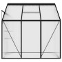 Anthracite grey aluminum greenhouse 3.8 m³ by vidaXL, Greenhouses - Ref: Foro24-49311, Price: 305,23 €, Discount: %