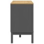 Comfortable FLORO solid pine wood dresser in gray. by vidaXL, Drawers - Ref: Foro24-374013, Price: 207,95 €, Discount: %