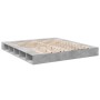 Concrete gray engineered wood bed frame 180x200cm by vidaXL, Beds and slatted bases - Ref: Foro24-3280457, Price: 167,20 €, D...