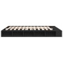 Black engineered wood bed frame 180x200 cm by vidaXL, Beds and slatted bases - Ref: Foro24-3280455, Price: 172,58 €, Discount: %