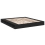 Estructura de cama madera de ingeniería negra 180x200 cm de vidaXL, Camas y somieres - Ref: Foro24-3280455, Precio: 172,82 €,...