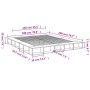 Estructura de cama madera de ingeniería negra 180x200 cm de vidaXL, Camas y somieres - Ref: Foro24-3280455, Precio: 172,82 €,...