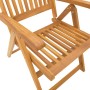 3-piece solid acacia wood garden dining set by vidaXL, Garden sets - Ref: Foro24-3295255, Price: 266,35 €, Discount: %