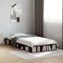 Estructura de cama madera de ingeniería negra 90x190 cm de vidaXL, Camas y somieres - Ref: Foro24-3280525, Precio: 121,99 €, ...