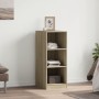 Engineered wood wardrobe in Sonoma oak, 48x41x102 cm. by vidaXL, Dresser Organizers and Bar Hangers - Ref: Foro24-840830, Pri...