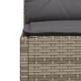 6-piece garden furniture set with gray synthetic rattan cushions by vidaXL, Garden sets - Ref: Foro24-3261732, Price: 471,89 ...