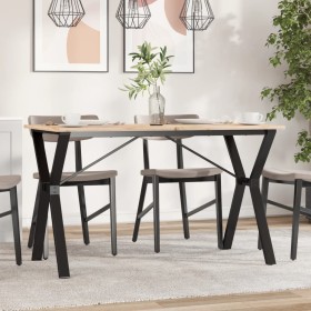 Dining table legs with cast iron structure, 120x60x73 cm. by vidaXL, Table legs - Ref: Foro24-357934, Price: 79,29 €, Discoun...