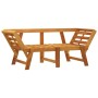 Solid acacia wood 2-in-1 garden bench with cushions by vidaXL, garden benches - Ref: Foro24-367581, Price: 239,46 €, Discount: %