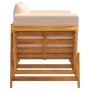 Solid acacia wood 2-in-1 garden bench with cushions by vidaXL, garden benches - Ref: Foro24-367581, Price: 239,46 €, Discount: %