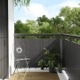 Awning for balcony in anthracite gray synthetic rattan 600x100 cm by vidaXL, fence panels - Ref: Foro24-156246, Price: 70,23 ...