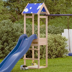 Solid pine wood play tower 52.5x46.5x195 cm by vidaXL, Children's houses - Ref: Foro24-845908, Price: 80,99 €, Discount: %