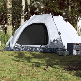 5-person tent, opaque fabric, quick opening, white by vidaXL, tents - Ref: Foro24-4004176, Price: 163,99 €, Discount: %