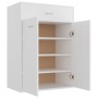 Mueble zapatero de madera contrachapada blanco 60x35x84 cm de vidaXL, Zapateros y organizadores de calzado - Ref: Foro24-8010...