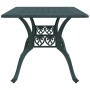 Garden table, green cast aluminum, 150x90x72 cm by vidaXL, Garden tables - Ref: Foro24-4002806, Price: 454,88 €, Discount: %