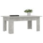 Concrete gray plywood coffee table 100x60x42 cm by vidaXL, Coffee table - Ref: Foro24-801183, Price: 55,96 €, Discount: %