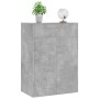 Mueble zapatero de contrachapada gris hormigón 60x35x84 cm de vidaXL, Zapateros y organizadores de calzado - Ref: Foro24-8010...