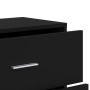 3 black engineered wood display cabinets 60x31x84 cm by vidaXL, Sideboards - Ref: Foro24-3276575, Price: 225,50 €, Discount: %