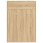 Oak-colored plywood shoe cabinet 60x35x84cm by vidaXL, Shoe racks and shoe organizers - Ref: Foro24-801074, Price: 75,18 €, D...