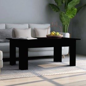 Black plywood coffee table 100x60x42 cm by vidaXL, Coffee table - Ref: Foro24-801180, Price: 54,10 €, Discount: %