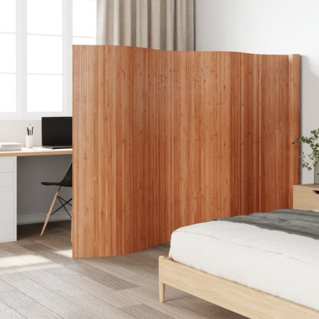 Brown bamboo room divider 165x600 cm by vidaXL, Room dividers - Ref: Foro24-377006, Price: 121,73 €, Discount: %