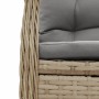 9-teiliges Garten-Esszimmer-Set mit Kissen synthetisches Rattan beige von vidaXL, Gartensets - Ref: Foro24-3263012, Preis: 1,...