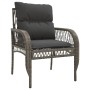 Garden sofa set 4 pieces with gray synthetic rattan cushions by vidaXL, Garden sets - Ref: Foro24-368729, Price: 353,36 €, Di...