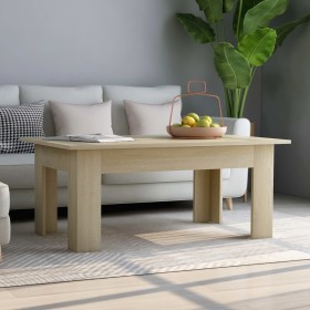 Plywood oak-colored coffee table 100x60x42 cm by vidaXL, Coffee table - Ref: Foro24-801182, Price: 52,42 €, Discount: %