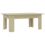 Mesa de centro madera contrachapada color roble 100x60x42 cm de vidaXL, Mesas de centro - Ref: Foro24-801182, Precio: 52,49 €...