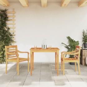 Garden dining set 3 pieces solid teak wood by vidaXL, Garden sets - Ref: Foro24-3155976, Price: 361,45 €, Discount: %