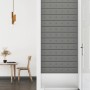 Wall panels 12 pcs gray synthetic leather 90x15 cm 1.62 m² by vidaXL, Wall covering - Ref: Foro24-343998, Price: 38,15 €, Dis...