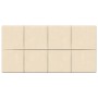 Wall panels 12 pcs cream velvet 60x30 cm 2.16 m² by vidaXL, Wall covering - Ref: Foro24-344092, Price: 58,30 €, Discount: %