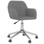 Swivel dining chairs 2 units light gray fabric by vidaXL, dining chairs - Ref: Foro24-3103086, Price: 161,99 €, Discount: %