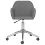 Swivel dining chairs 2 units light gray fabric by vidaXL, dining chairs - Ref: Foro24-3103086, Price: 161,99 €, Discount: %