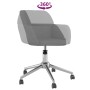 Swivel dining chairs 2 units light gray fabric by vidaXL, dining chairs - Ref: Foro24-3103086, Price: 161,99 €, Discount: %