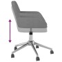 Swivel dining chairs 2 units light gray fabric by vidaXL, dining chairs - Ref: Foro24-3103086, Price: 161,99 €, Discount: %