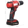 12 V lithium-ion cordless drill by vidaXL, Electric hand drills - Ref: Foro24-146174, Price: 42,07 €, Discount: %