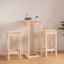 3-piece solid pine wood bar set by vidaXL, Furniture sets for kitchens and dining rooms - Ref: Foro24-3124727, Price: 142,30 ...