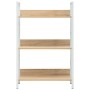 Estantería de 3 niveles madera ingeniería roble 60x27,6x90,5 cm de vidaXL, Librerías y estanterías - Ref: Foro24-288221, Prec...