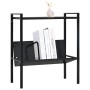 Estantería de 2 niveles madera de ingeniería negro 52x28x59 cm de vidaXL, Librerías y estanterías - Ref: Foro24-288230, Preci...