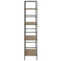 4-stöckiges Regal aus Eichenholz 60x27,6x124,5cm von vidaXL, Bücherregale und Regale - Ref: Foro24-288223, Preis: 62,45 €, Ra...