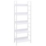 5-stöckiges Parkettregal weiß 60x27,6x158,5 cm von vidaXL, Bücherregale und Regale - Ref: Foro24-288228, Preis: 94,57 €, Raba...