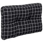 Cushions for pallet sofa 2 pieces black checkered fabric by vidaXL, Cushions for chairs and sofas - Ref: Foro24-360661, Price...