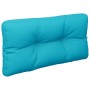 Pallet cushions 2 pieces turquoise fabric by vidaXL, Cushions for chairs and sofas - Ref: Foro24-360732, Price: 62,99 €, Disc...