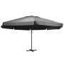 Garden umbrella with anthracite gray aluminum pole 600 cm by vidaXL, Umbrellas - Ref: Foro24-47372, Price: 295,99 €, Discount: %