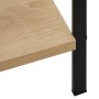 3-stufiges Regal aus technischem Eichenholz, 60 x 27,6 x 90,5 cm von vidaXL, Bücherregale und Regale - Ref: Foro24-288219, Pr...